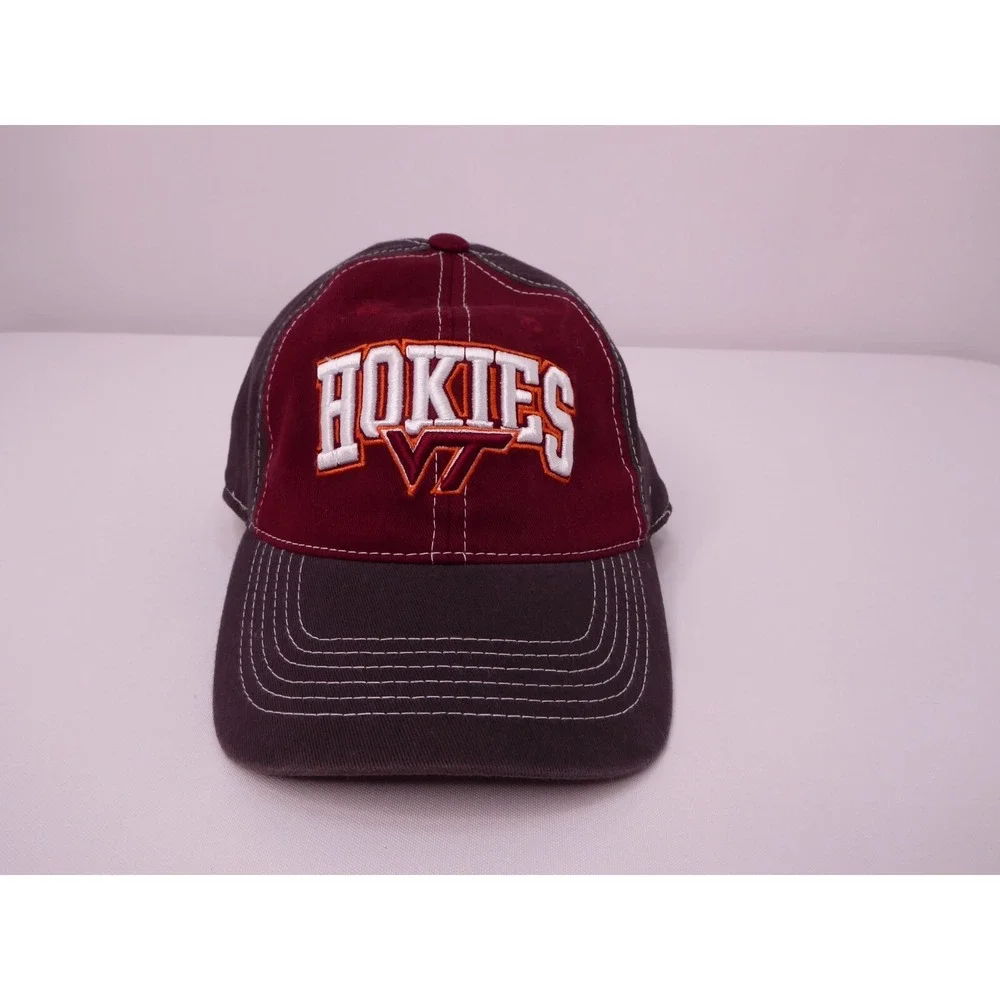 Virginia Tech Hokies Collegiate Headwear Stretch Fit Hat Cap One Size